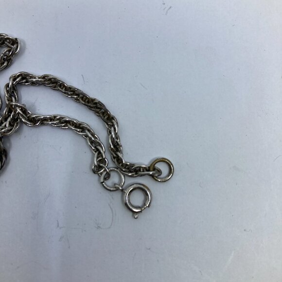 Vtg 1960s AVON of BELLEVILLE BOUCHER marcasite hematite art deco brooch pendant - Picture 3 of 5